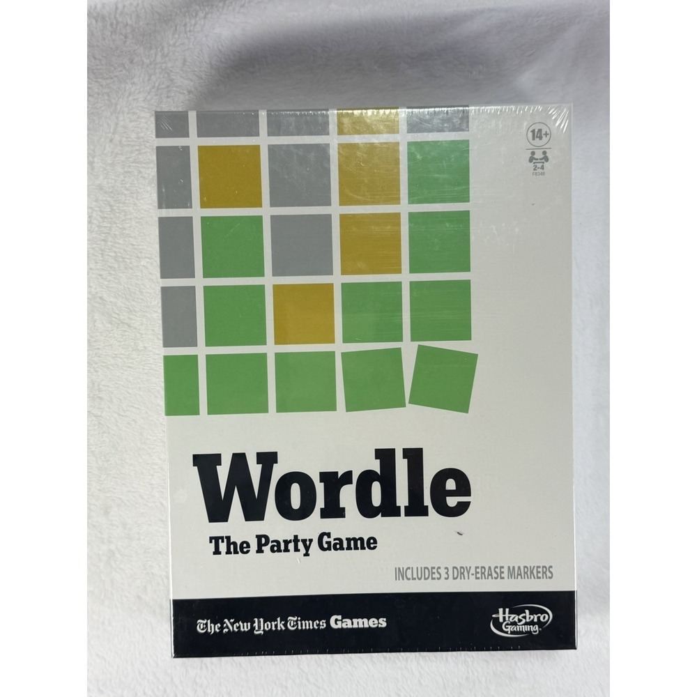 Wordle The Party Game Board Game Hasbro Gaming New York Times Sealed NEW‎ NIB